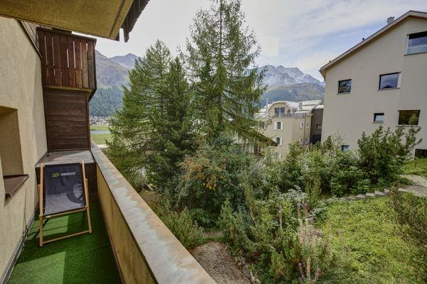 Chesa Munteratsch 1 1/2-Zimmerwohnung 409 Typ C Silvaplana - Balcony