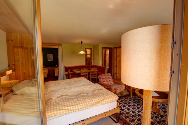 Chesa Munteratsch 2 1/2-Zimmerwohnung 202 Typ G Silvaplana - Wohnzimmer