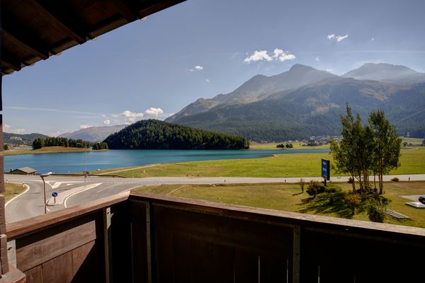 Chesa Munteratsch 2 1/2-Zimmerwohnung 202 Typ G Silvaplana - Balkon
