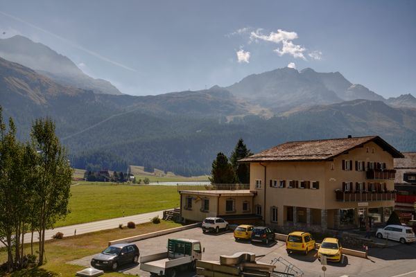 Chesa Munteratsch 2 1/2-Zimmerwohnung 202 Typ G Silvaplana - Balkon