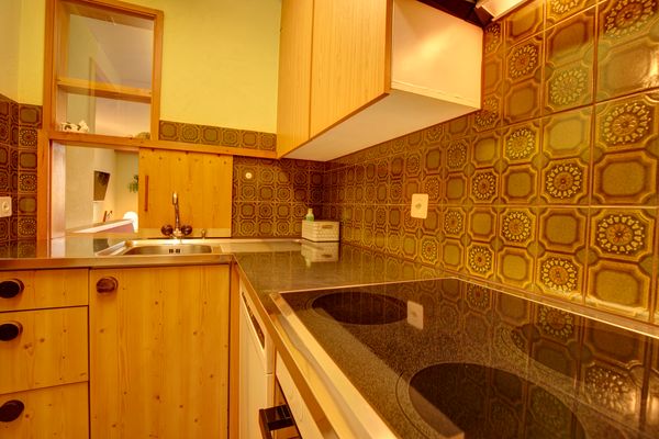 Chesa Munteratsch 2 1/2-Zimmerwohnung 202 Typ G Silvaplana - Küche / Küchenzeile