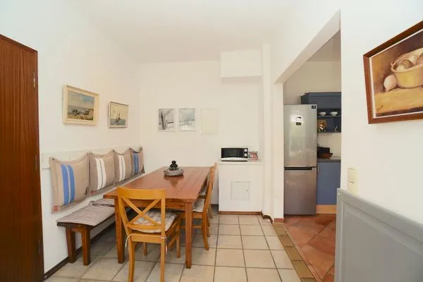 Küche / Küchenzeile  Ferienwohnung für 4 Personen am Borbyer Ufer mit zwei Sonnenterrassen