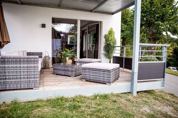Terrasse Smart Resorts Haus Opal Ferienwohnung 401