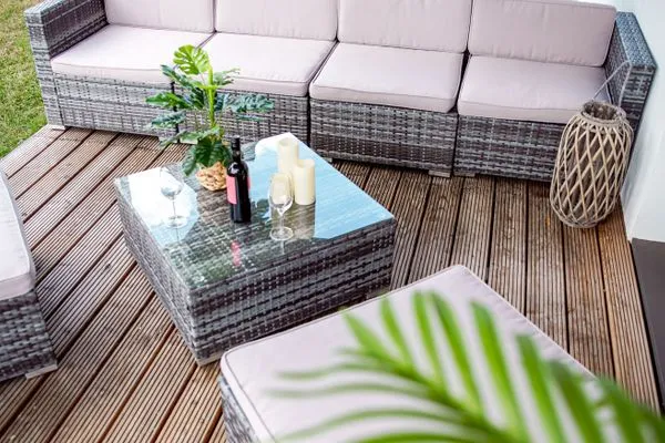 Terrasse Smart Resorts Haus Opal Ferienwohnung 401