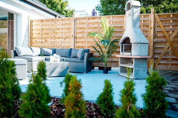 Terrasse Smart Resorts Haus Diamant Ferienwohnung 701