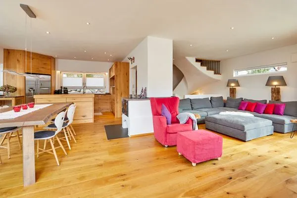 Wohnzimmer  Das Gsteig