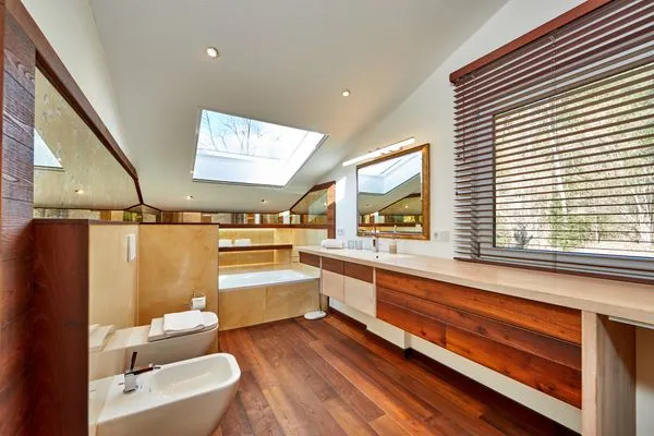 Badezimmer  Das Gsteig