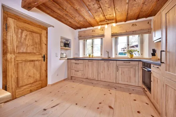 Kitchen  Haus Hoamat - Almrausch