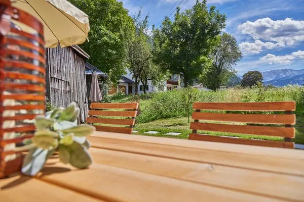 Garden view  Haus Hoamat - Almrausch