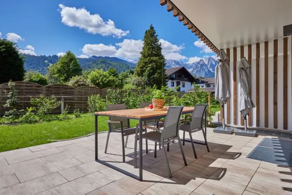 Garden view  Hüttenzauber