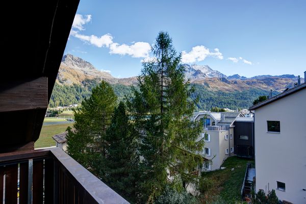 Chesa Munteratsch 1 1/2-Zimmerwohnung 609 Typ D Silvaplana - Balcony
