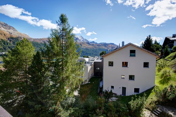 Chesa Munteratsch 1 1/2-Zimmerwohnung 609 Typ D Silvaplana - Balcony