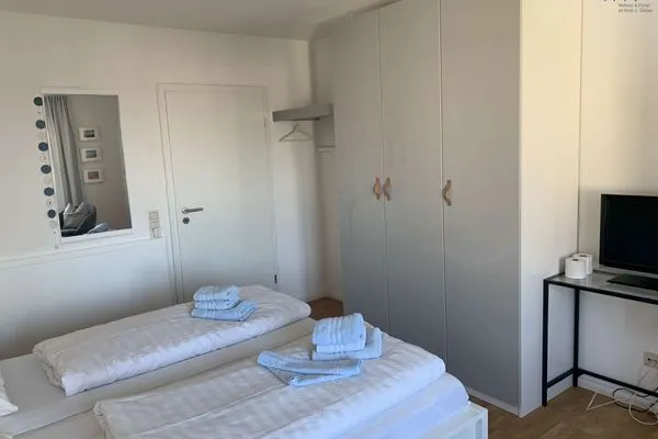 Schlafzimmer Appartement-Haus Regina Ferienwohnung Inseltraum