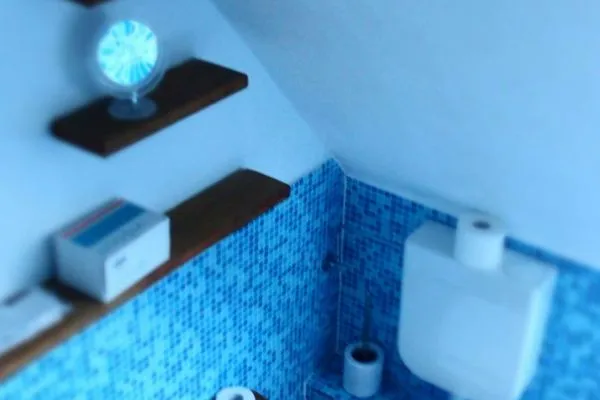 Badezimmer Haus Hindenburgstr. 13 Ferienwohnung Lüttje Land