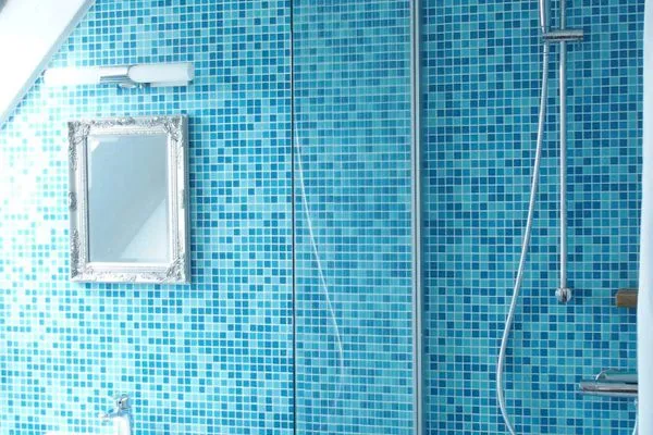 Badezimmer Haus Hindenburgstr. 13 Ferienwohnung Lüttje Land