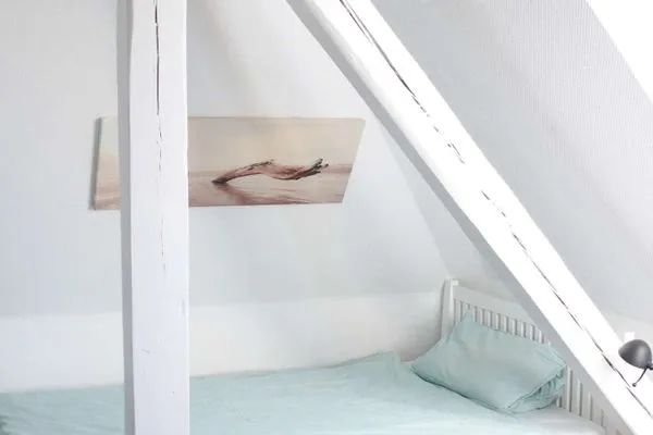 Schlafzimmer Haus Hindenburgstr. 13 Ferienwohnung Lüttje Land