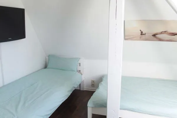 Schlafzimmer Haus Hindenburgstr. 13 Ferienwohnung Lüttje Land