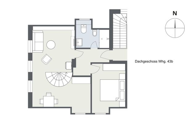 Nis Randers Whg. 43 Amrum - Grundriss