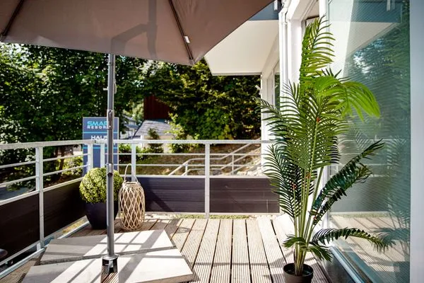 Balkon Smart Resorts Haus Brilliant Ferienwohnung 601