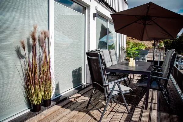 Balkon Smart Resorts Haus Brilliant Ferienwohnung 602