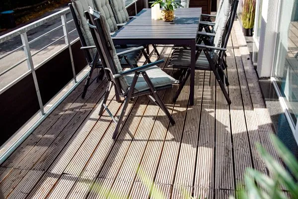 Terrasse Smart Resorts Haus Brilliant Ferienwohnung 602