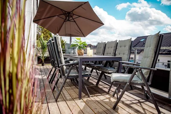 Balkon Smart Resorts Haus Brilliant Ferienwohnung 602