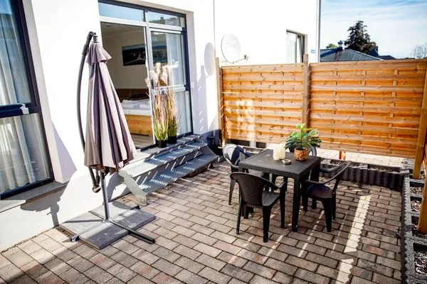 Terrasse Smart Resorts Haus Azur Ferienwohnung 801