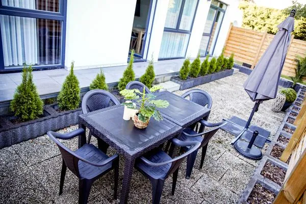 Terrasse Smart Resorts Haus Azur Ferienwohnung 802
