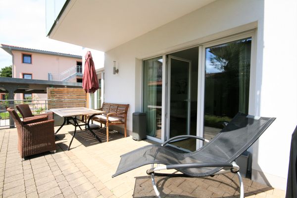  Ferienwohnung Dahoam 2.0 Ferienwohnungen in Füssen - Terrasse