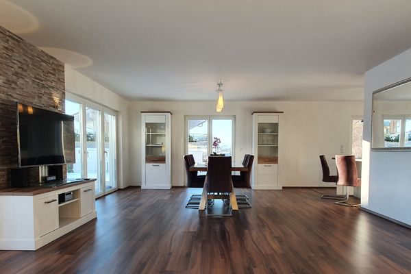  Ferienhaus Luca Ferienwohnungen in Hopfen am See - Wohnzimmer