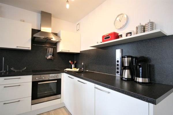  Ferienwohnung Stephan Ferienwohnungen in Hopfen am See - Küche / Küchenzeile