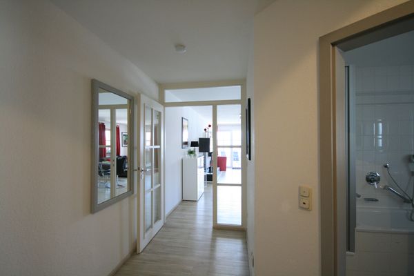  Ferienwohnung Stephan Ferienwohnungen in Hopfen am See - Wohnzimmer