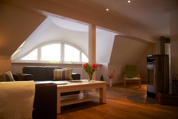 Am Trommelplatz - Ferienwohnung 4  - Wohnzimmer
