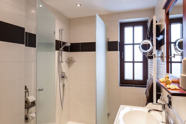 Vitusfort Appartement "Guinness Suite" Ferienwohnungen in Hopfen am See - Badezimmer