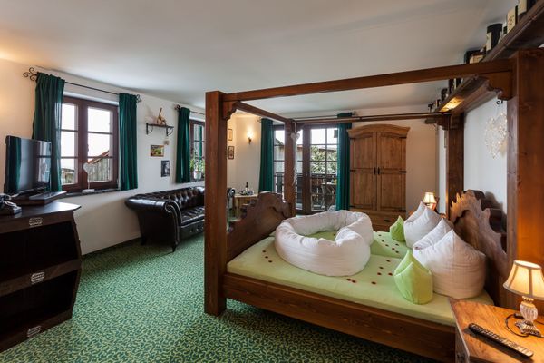 Vitusfort Appartement "Irish Whisky Suite" Ferienwohnungen in Hopfen am See - Schlafzimmer