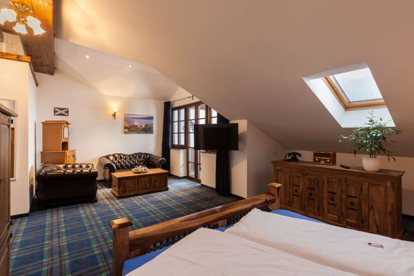 Vitusfort Doppelzimmer Loch Ness Ferienwohnungen in Hopfen am See - Wohnzimmer