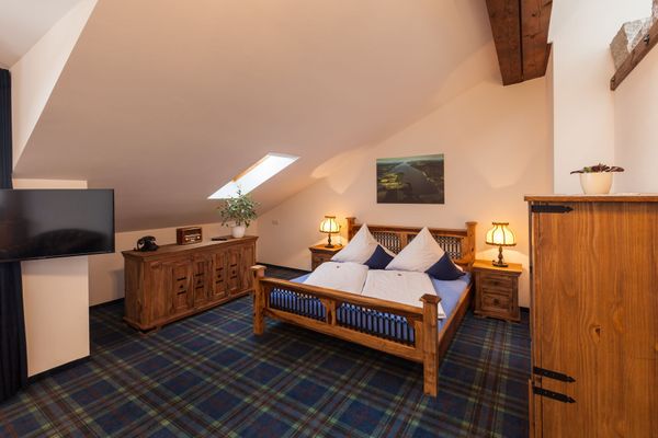 Vitusfort Doppelzimmer Loch Ness Ferienwohnungen in Hopfen am See - Schlafzimmer