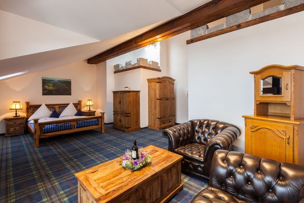 Vitusfort Doppelzimmer Loch Ness Ferienwohnungen in Hopfen am See - Wohnzimmer