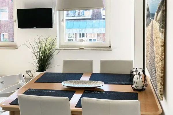 Wohnzimmer Haus Niedersachsen Ferienwohnung 12