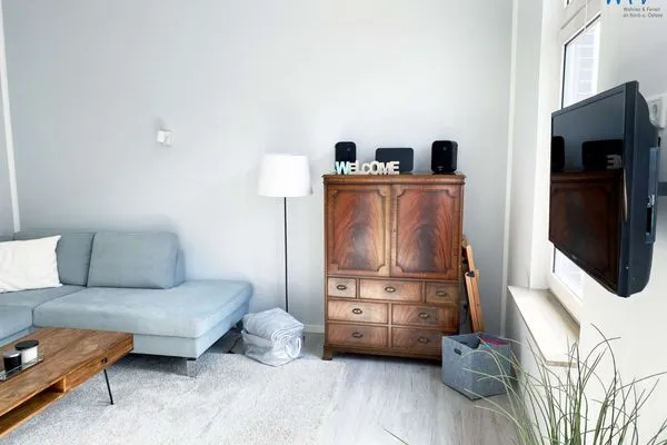 Wohnzimmer Haus Niedersachsen Ferienwohnung 12