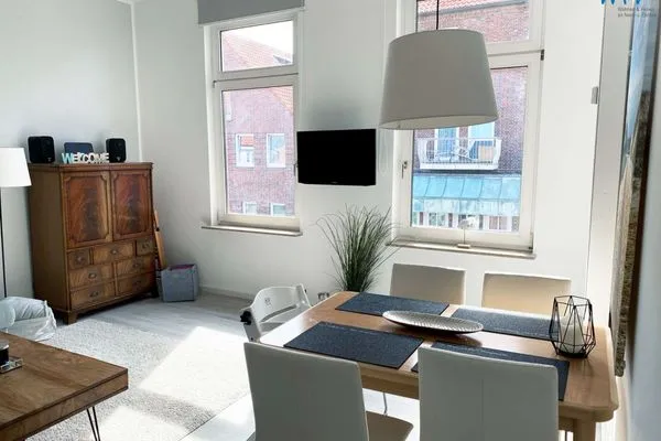 Wohnzimmer Haus Niedersachsen Ferienwohnung 12