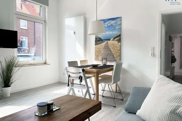 Wohnzimmer Haus Niedersachsen Ferienwohnung 12