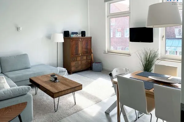 Wohnzimmer Haus Niedersachsen Ferienwohnung 12