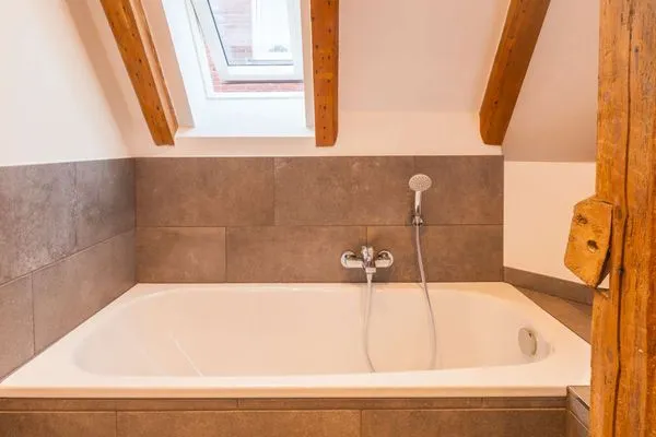 Badezimmer Haus Margarete Ferienwohnung kleine Töwerliebe