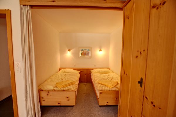 Chesa Munteratsch 1 1/2 Zimmewohnung 104 Typ D Silvaplana - Living room