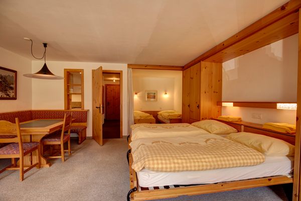 Chesa Munteratsch 1 1/2 Zimmewohnung 104 Typ D Silvaplana - Living room