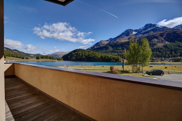 Chesa Munteratsch 1 1/2 Zimmewohnung 104 Typ D Silvaplana - Balcony