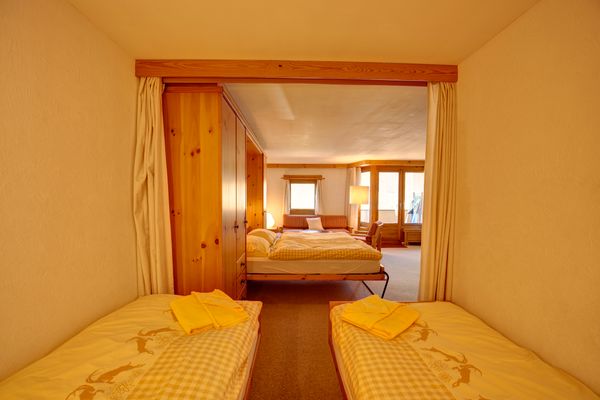 Chesa Munteratsch 1 1/2 Zimmewohnung 104 Typ D Silvaplana - Living room