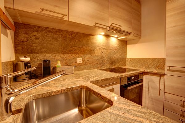 Chesa Munteratsch 1 1/2 Zimmewohnung 104 Typ D Silvaplana - Kitchen