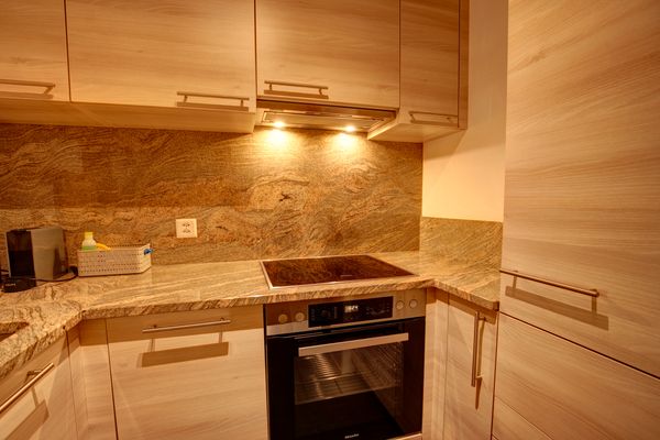 Chesa Munteratsch 1 1/2 Zimmewohnung 104 Typ D Silvaplana - Kitchen